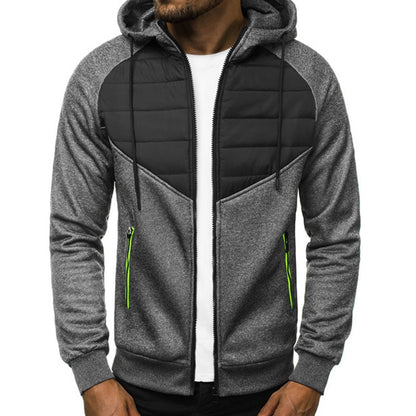 Stylish Men's Hooded Jacket - Fall/Winter 2024