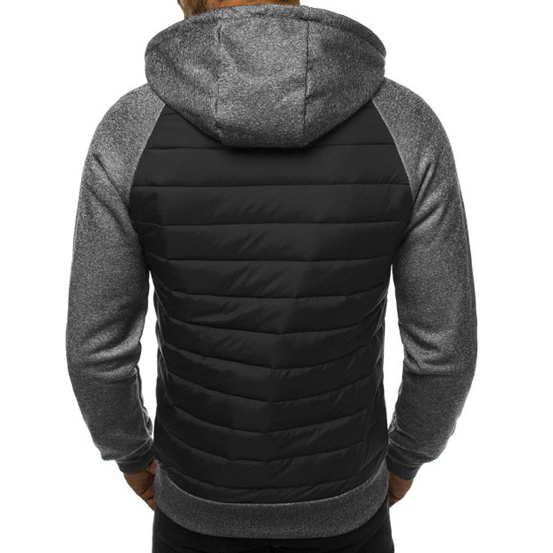 Stylish Men's Hooded Jacket - Fall/Winter 2024