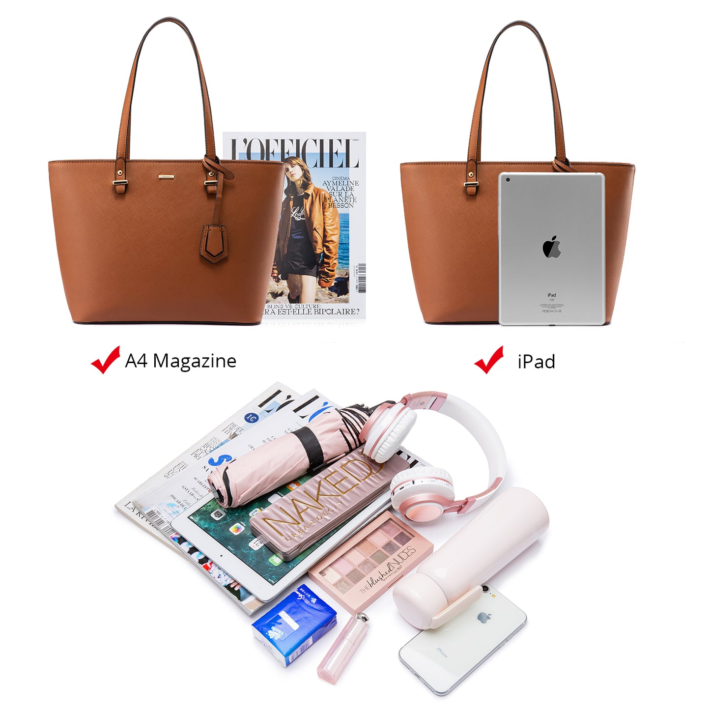 best LOVEVOOK 2022 Brand Designer PU Leather Ladies Shoulder Hand bag 3 pcs Luxury Purse and Handbags Set Large Cute Women Tote Bags shop online at M2K Trends for