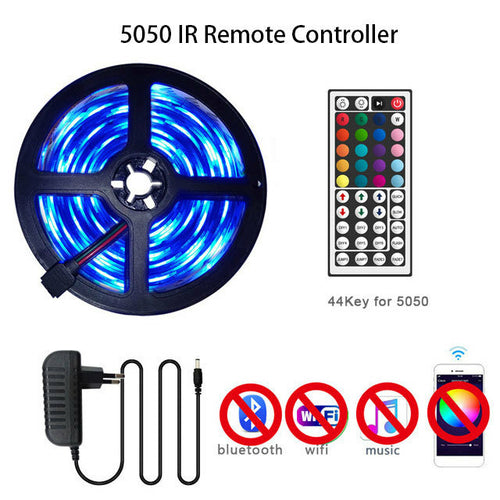 best RGB LED Strip 5M 10M 15M SMD 5050 2835 Waterproof DC12V Light Smart Lighting shop online at M2K Trends for LED Lighting