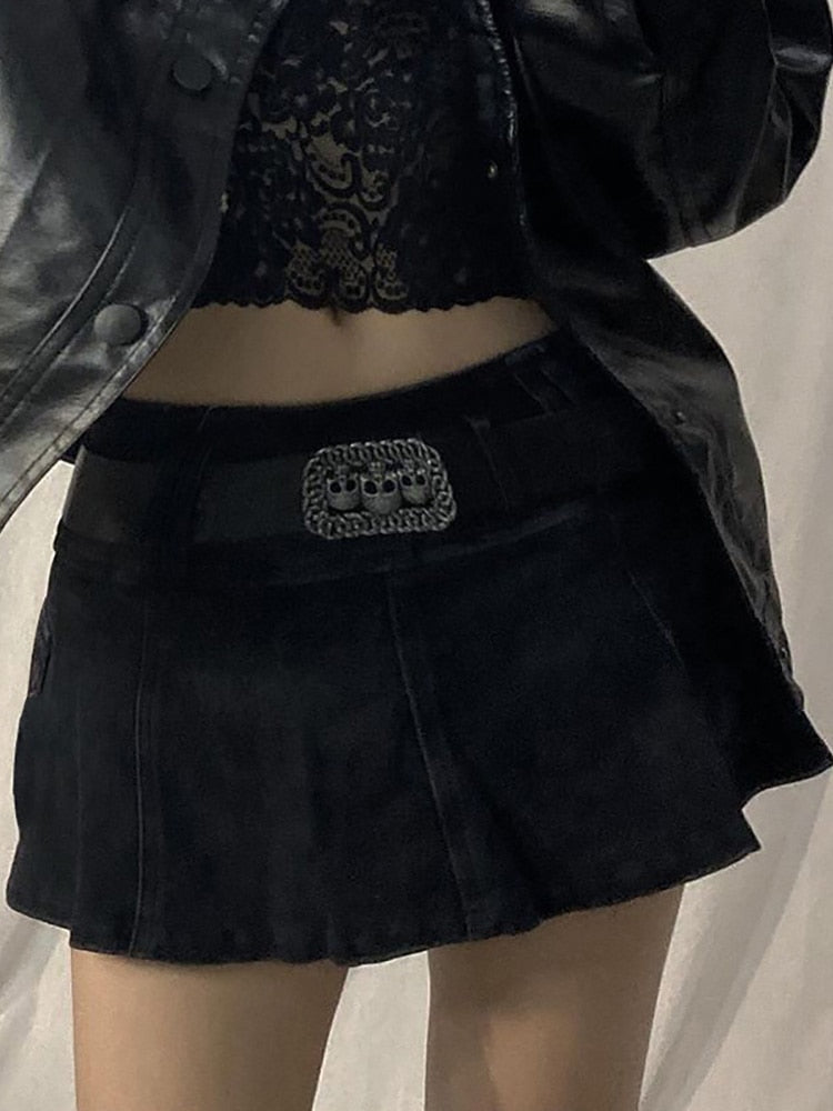 best Low Waist Black Micro Skirts 0 shop online at M2K Trends for