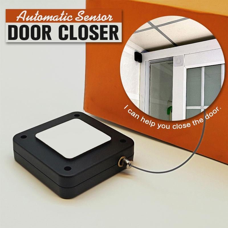 best Automatic Door Closer Punch-Free Soft Close Door Closers For Sliding Door Glass Door 500g-1000g Tension Closing Device Accessories shop online at M2K Trends for