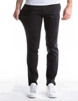 best Autumn Men's Business Pants Straight Twill High Elastic Solid Color Cotton Long Pants 0 shop online at M2K Trends for