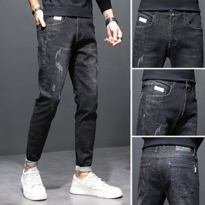 best Autumn Men's Jeans Slim Feet 0 shop online at M2K Trends for