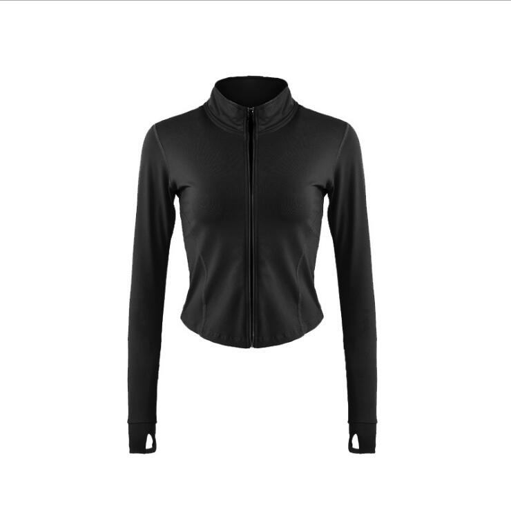best Autumn Sport Jacket Women Long Sleeve Zip Fitness Yoga Shirt Top Workout Gym Activewear Sport Running Coats Training Clothes 0 shop online at M2K Trends for