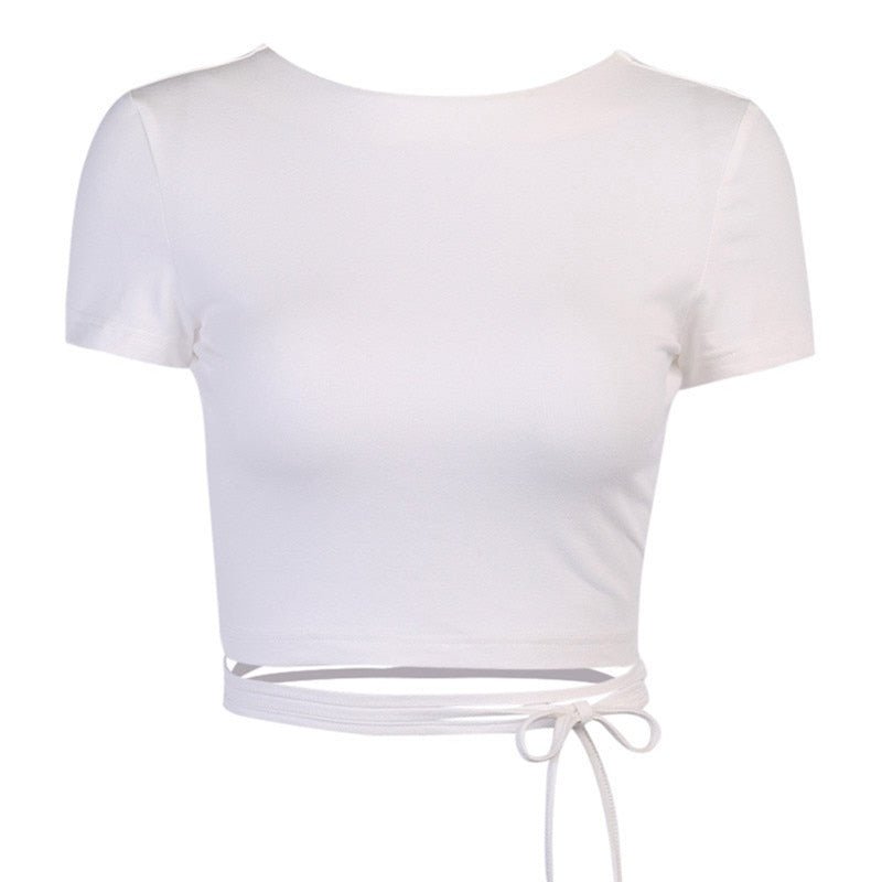 best T Shirt Crop Top Women Clothes 0 shop online at M2K Trends for