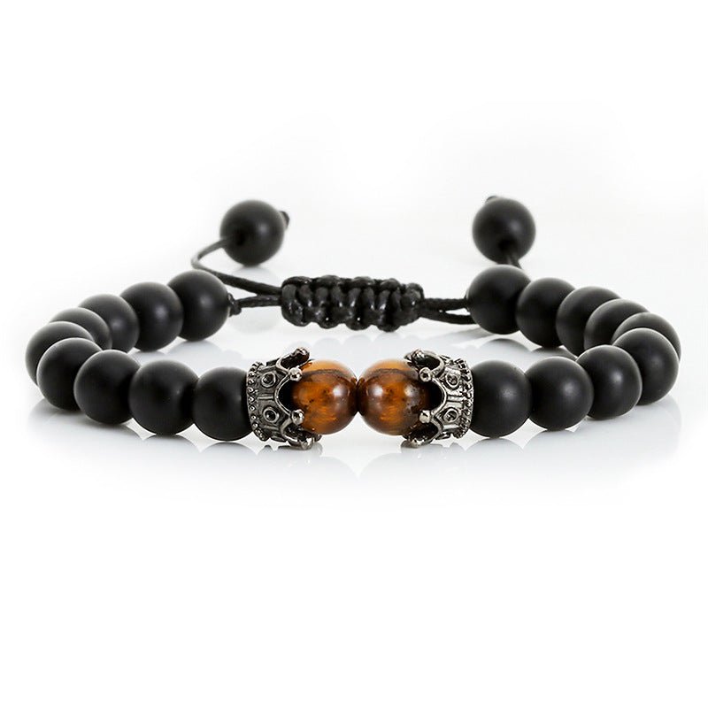 best Beaded Hand Rope Volcanic Stone Bracelet 0 shop online at M2K Trends for