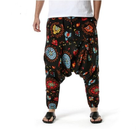 best Best and nice Men's Women's Cotton Harem Yoga Loose Bohemian Pants M2K Pants shop online at M2K Trends for mens pants