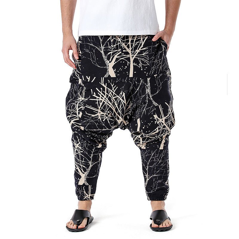 best Best and nice Men's Women's Cotton Harem Yoga Loose Bohemian Pants M2K Pants shop online at M2K Trends for mens pants