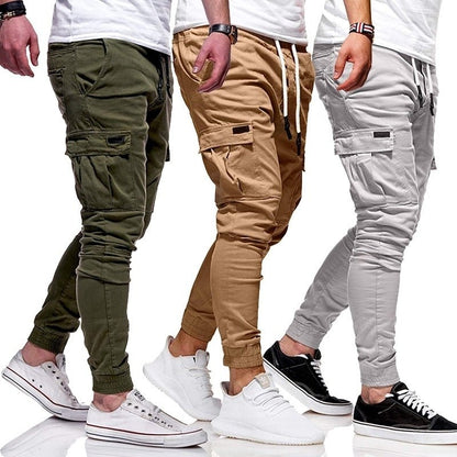 best Best Men's Autumn, summer Thin Cotton Casual cargo Pants men`s pants shop online at M2K Trends for mens pants