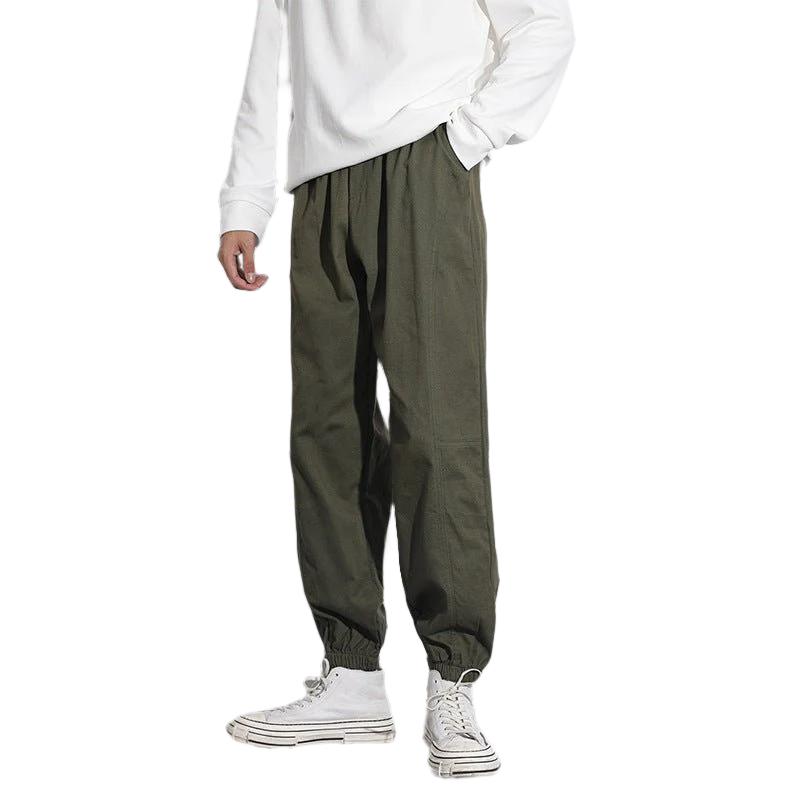 best Best Men's Solid nice Color Side Seam Stitching Beaming Overalls Pants shop online at M2K Trends for mens pants