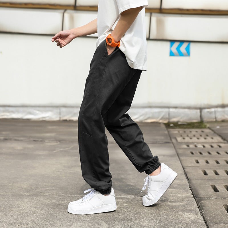 best Best Men's Solid nice Color Side Seam Stitching Beaming Overalls Pants shop online at M2K Trends for mens pants