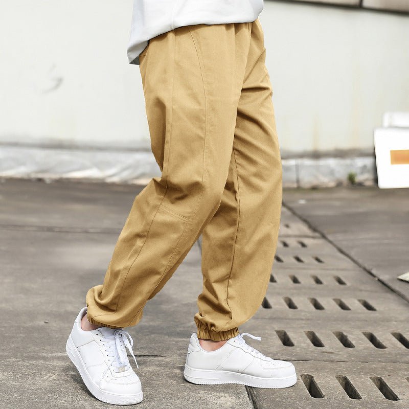 best Best Men's Solid nice Color Side Seam Stitching Beaming Overalls Pants shop online at M2K Trends for mens pants