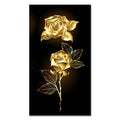 best Black Gold Flower Interior Painting Large Canvas Picture for Home Decoration Living Room Wall Posters Sheets for Paintings Accessories shop online at M2K Trends for Accessories