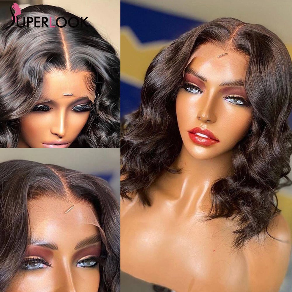 best Body Wave Bob Frontal Wig 13x4 Lace Front Human Hair Wigs Short Bob Other shop online at M2K Trends for