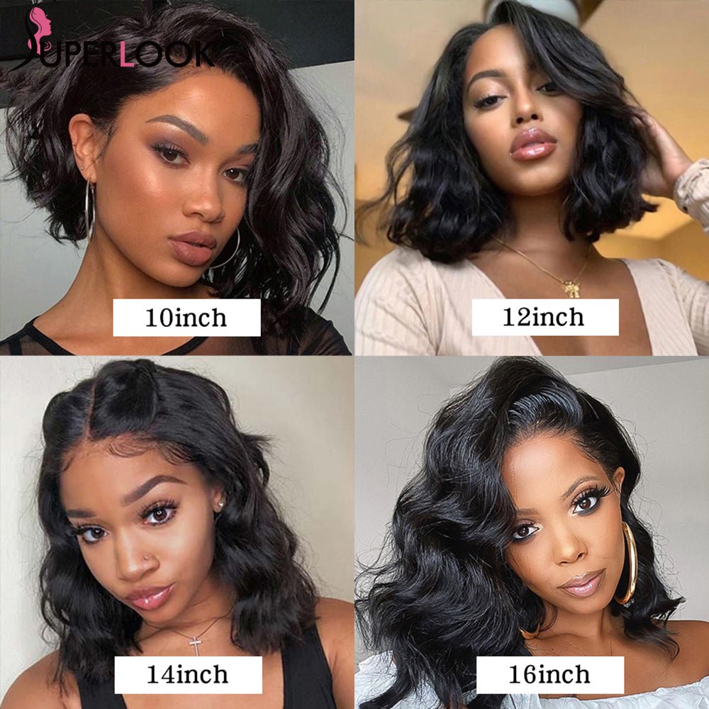 best Body Wave Bob Frontal Wig 13x4 Lace Front Human Hair Wigs Short Bob Other shop online at M2K Trends for