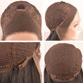 best Body Wavy Lace Front Wig Soft Hair T Part Synthetic Headband Wig Black wigs shop online at M2K Trends for Human Hair Lace Wigs