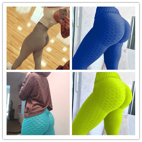 best Booty Lifting Anti Cellulite Scrunch Leggings Without Pocket Leggings shop online at M2K Trends for leggings