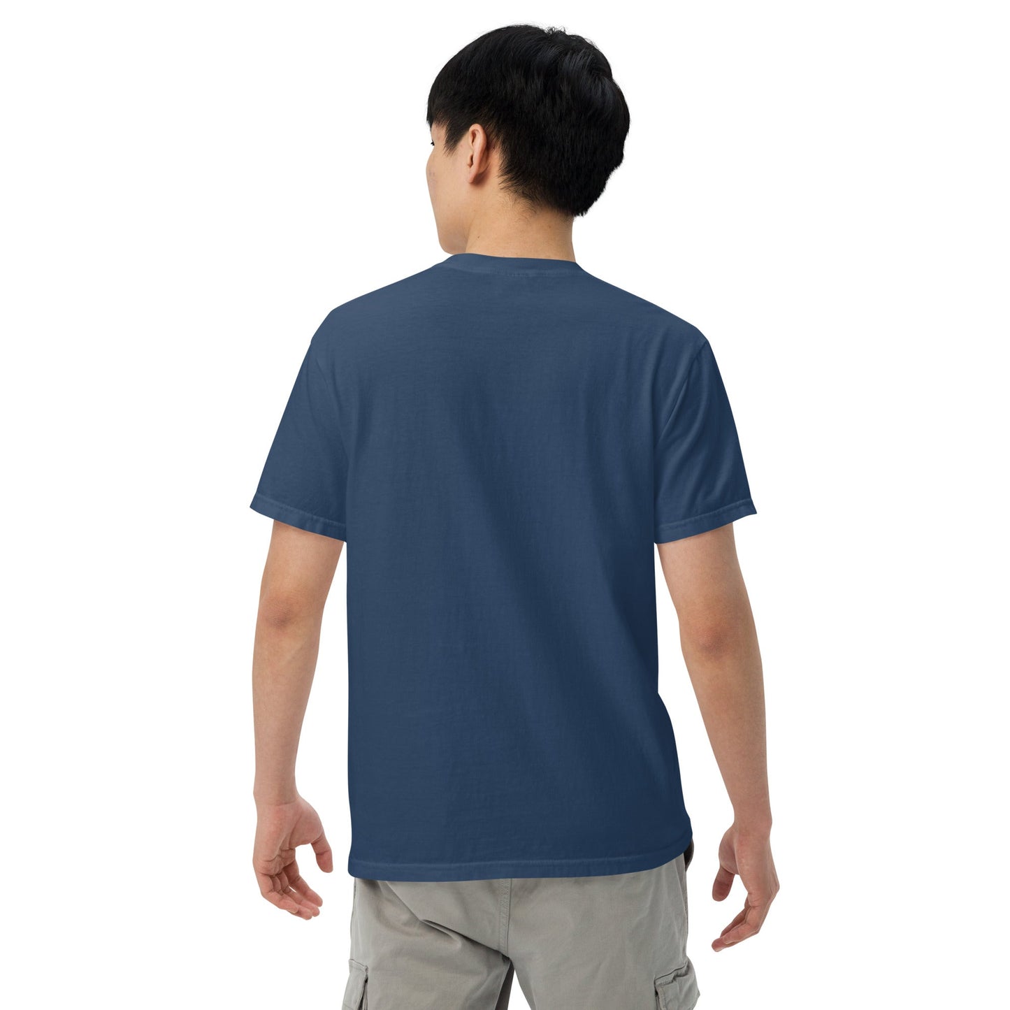 best Breathable Heavy Tee: Garment-Dyed Comfort, All Genders T-Shirt shop online at M2K Trends for 100% cotton t-shirt heather grey t-shirt double-stitched t-shirt pre-shrunk cotton t-shirt ring-spun cotton tee breathable cotton tee soft cotton tee