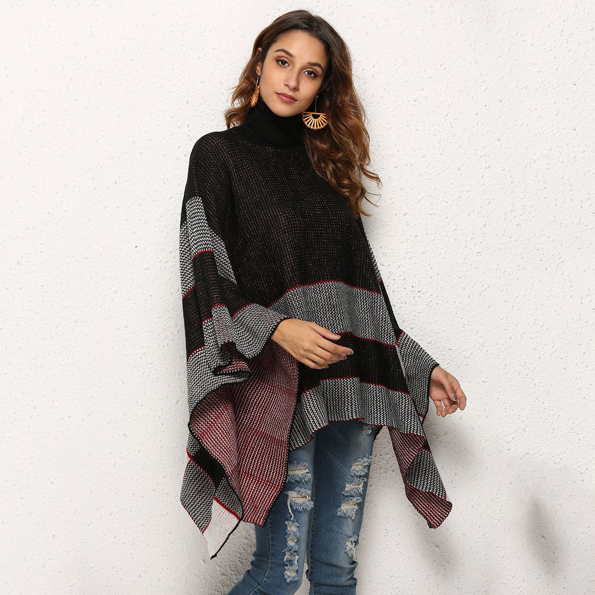 best Cape sweater turtleneck sweater 0 shop online at M2K Trends for