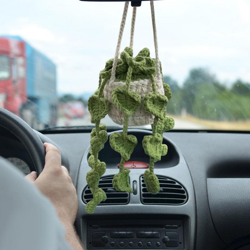 best Car Plant Decoration Decoration Knitting Wool 0 shop online at M2K Trends for