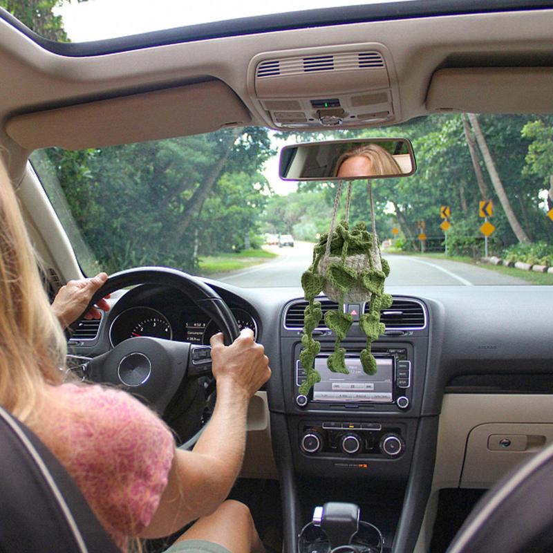 best Car Plant Decoration Decoration Knitting Wool 0 shop online at M2K Trends for