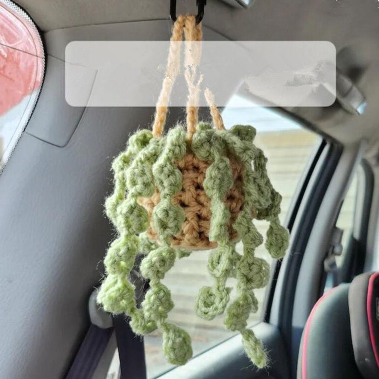 best Car Plant Decoration Decoration Knitting Wool 0 shop online at M2K Trends for