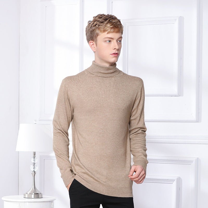 best Cashmere Sweater Men's Solid Color Sweater 0 shop online at M2K Trends for