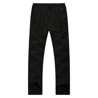 best Casual Pants Loose Middle Aged And Elderly Trousers Men's Plus Fat Men's Pants Pants shop online at M2K Trends for mens pants