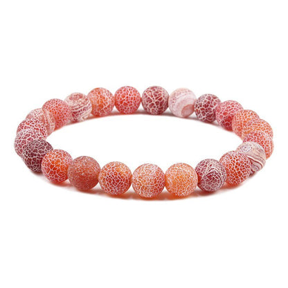 best Charm Purple Natural Weathered Stone Bracelet Women Men Crack Chakra Bead Strand Bracelets 6mm 8mm 10mm Yoga Buddha Jewelry Gift 0 shop online at M2K Trends for