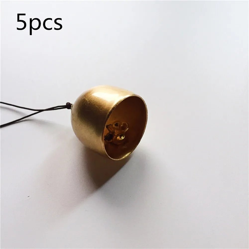 best cheap 5Pcs Christmas Metal Small Bell Tree Pendant Decoration Xmas Party Wind Chimes DIY Material Crafts Accessories Jingle Ornament shop online at M2K Trends for