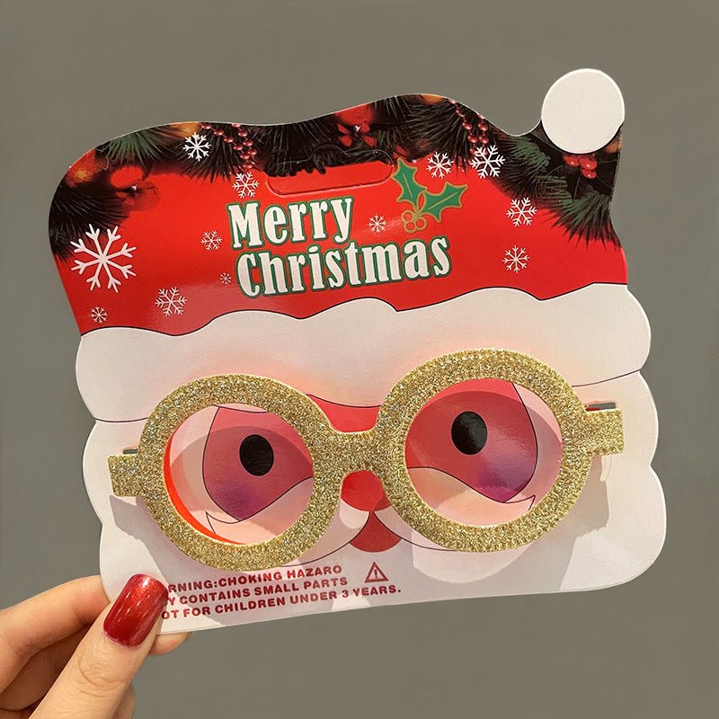 best Christmas Elk Glasses Frame Dress Up Couple 0 shop online at M2K Trends for