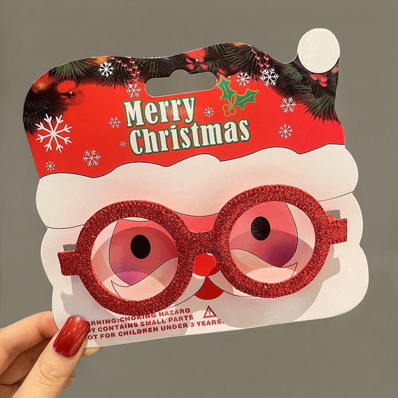 best Christmas Elk Glasses Frame Dress Up Couple 0 shop online at M2K Trends for