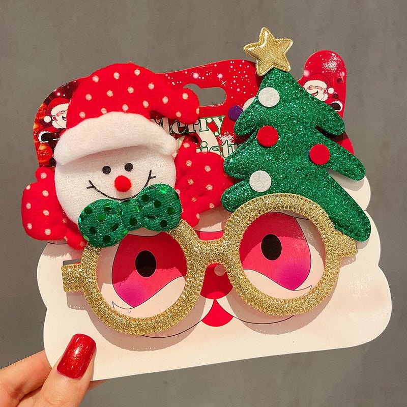 best Christmas Elk Glasses Frame Dress Up Couple 0 shop online at M2K Trends for