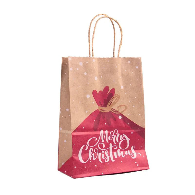 best Christmas paper Kids Candy Box Bag Navidad 2021 New year christmas home decoration Natal gift bags Kerst Noel Treats packing box shop online at M2K Trends for
