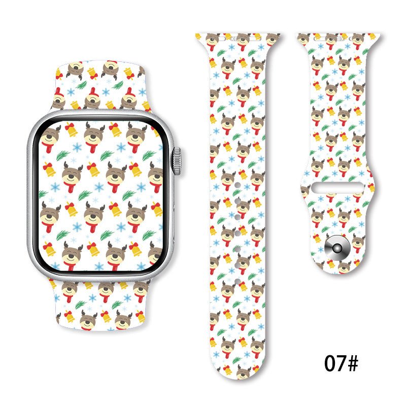 best Christmas Silicone Strap Printing Suitable 0 shop online at M2K Trends for