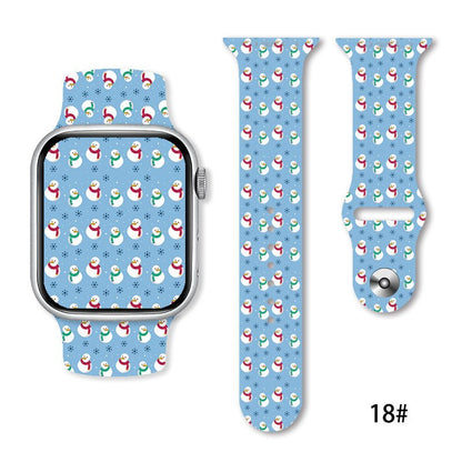 best Christmas Silicone Strap Printing Suitable 0 shop online at M2K Trends for