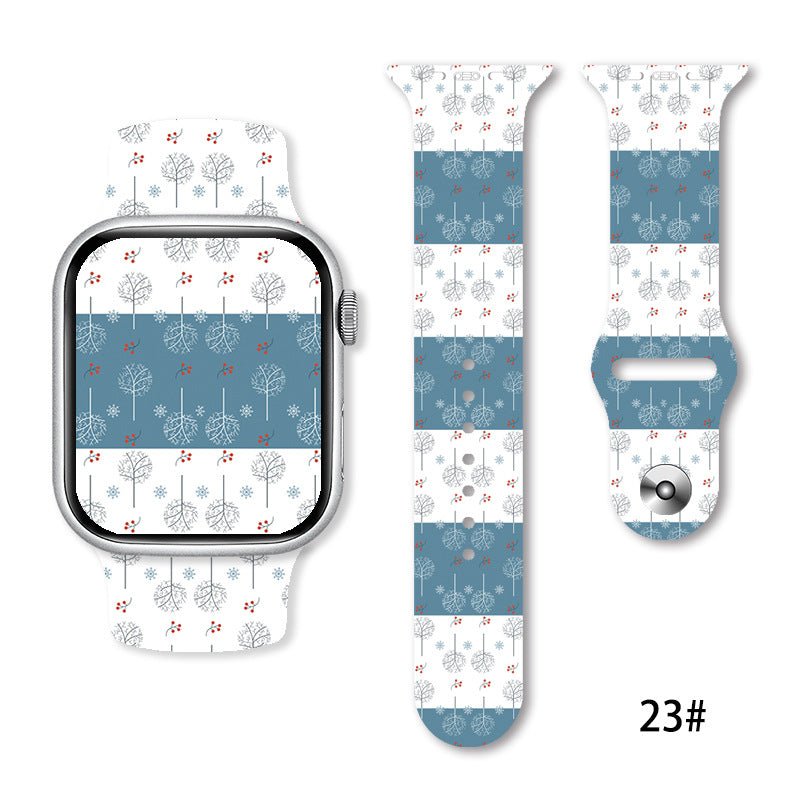 best Christmas Silicone Strap Printing Suitable 0 shop online at M2K Trends for