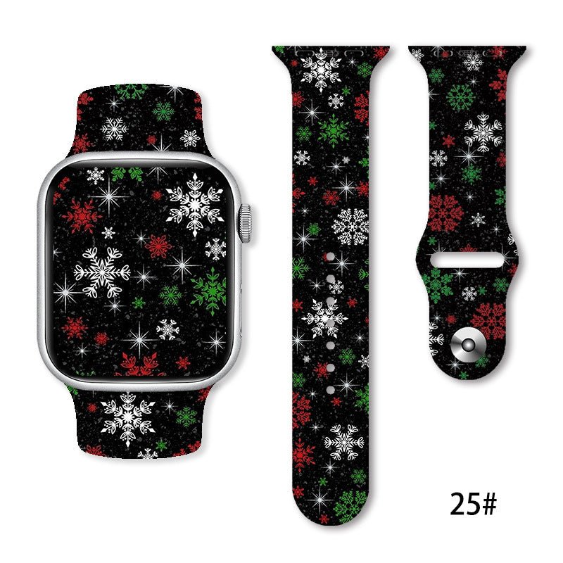 best Christmas Silicone Strap Printing Suitable 0 shop online at M2K Trends for