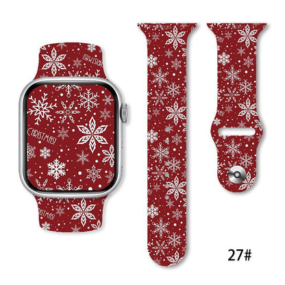 best Christmas Silicone Strap Printing Suitable 0 shop online at M2K Trends for