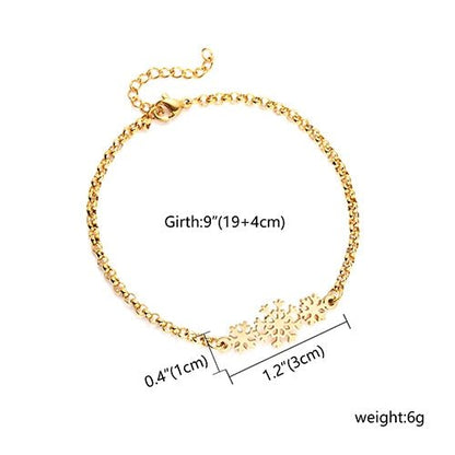 best Classic Stainless Steel Love Snow Infinite Bracelet Fashion Trendy Charm Bracelet Women Fashion Party Jewelry Multiple Styles 0 shop online at M2K Trends for