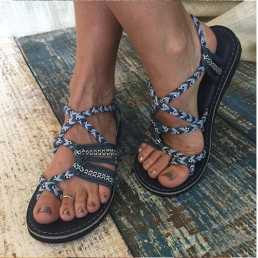 best Colorblock knot sandals 0 shop online at M2K Trends for