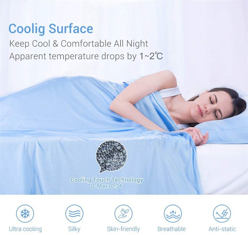 best Cooling Blanket Cooling Fiber Absorb Heat Washable Cover Over Blankets Summer Cooling Blanket Summer: Absorb Heat, Washable Cover shop online at M2K Trends for Absorb Heat Washable Cover Over Blankets