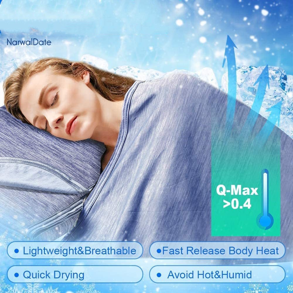 best Cooling Blanket Cooling Fiber Absorb Heat Washable Cover Over Blankets Summer Cooling Blanket Summer: Absorb Heat, Washable Cover shop online at M2K Trends for Absorb Heat Washable Cover Over Blankets