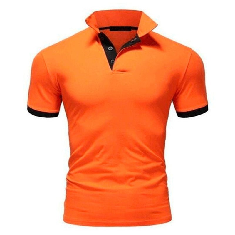best Covrlge Polo Shirt Men Summer Stritching Men Shorts Sleeve Polo Business Clothes Luxury Men Tee Shirt Brand Polos MTP129 shop online at M2K Trends for