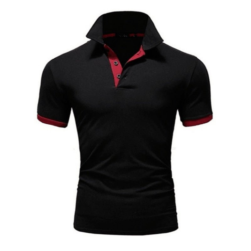 best Covrlge Polo Shirt Men Summer Stritching Men Shorts Sleeve Polo Business Clothes Luxury Men Tee Shirt Brand Polos MTP129 shop online at M2K Trends for