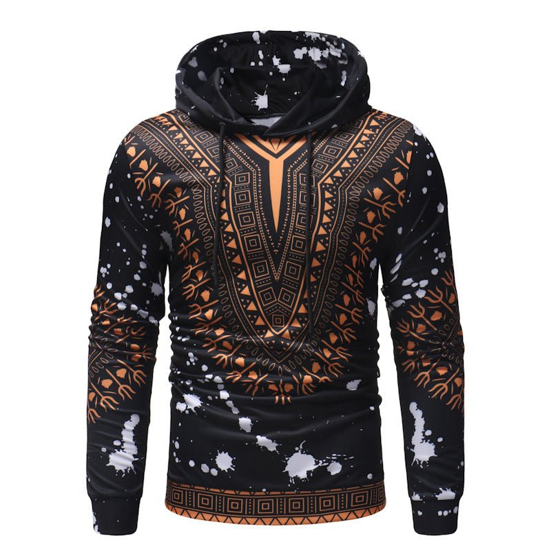 best Creative Printed Hooded Men's Pullover Sweater Men 0 shop online at M2K Trends for