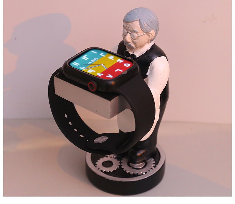 best Creative Spaceman Astronaut Wireless Watch Charger Bracket 2024 charger shop online at M2K Trends for smart