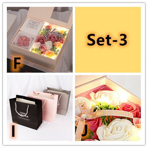 best Creative Valentine's Day Gift Soap Rose Flower Gift Box Accessories shop online at M2K Trends for