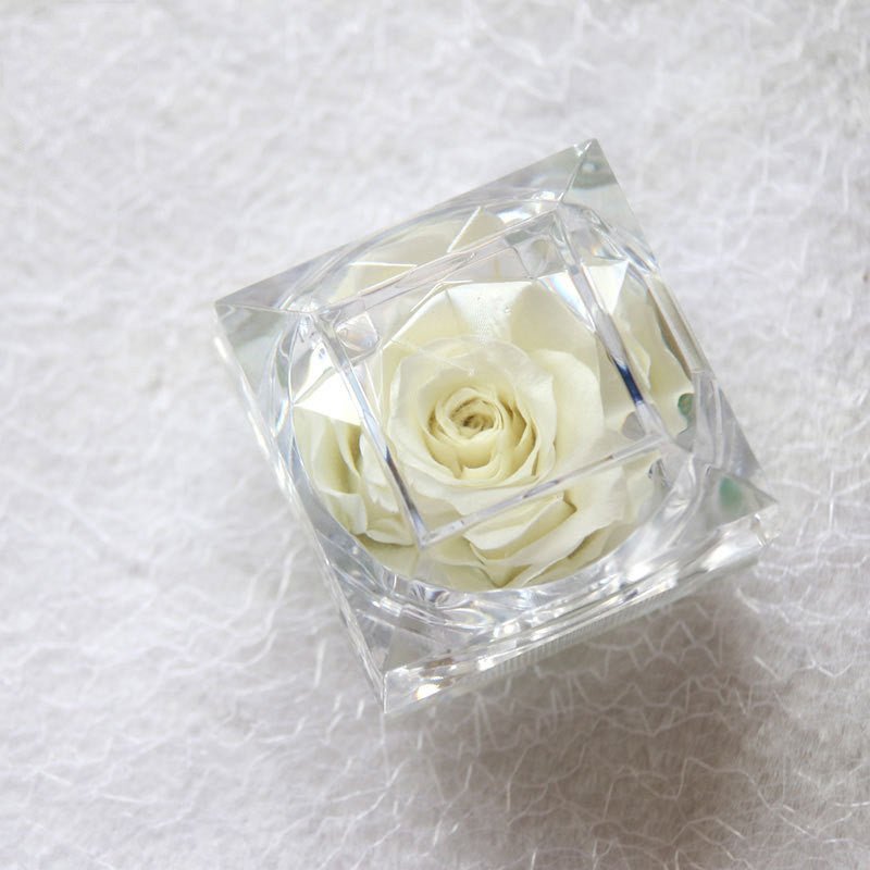 best Crystal Acrylic Rose Eternal Flower Gift Box Confession Valentine's Day Gift Accessories shop online at M2K Trends for gift